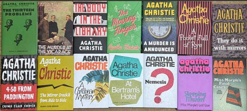 Miss Marple book covers